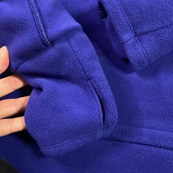 Athleta Quarter Zip Violet Sweater size Medium - Picture 4 of 12